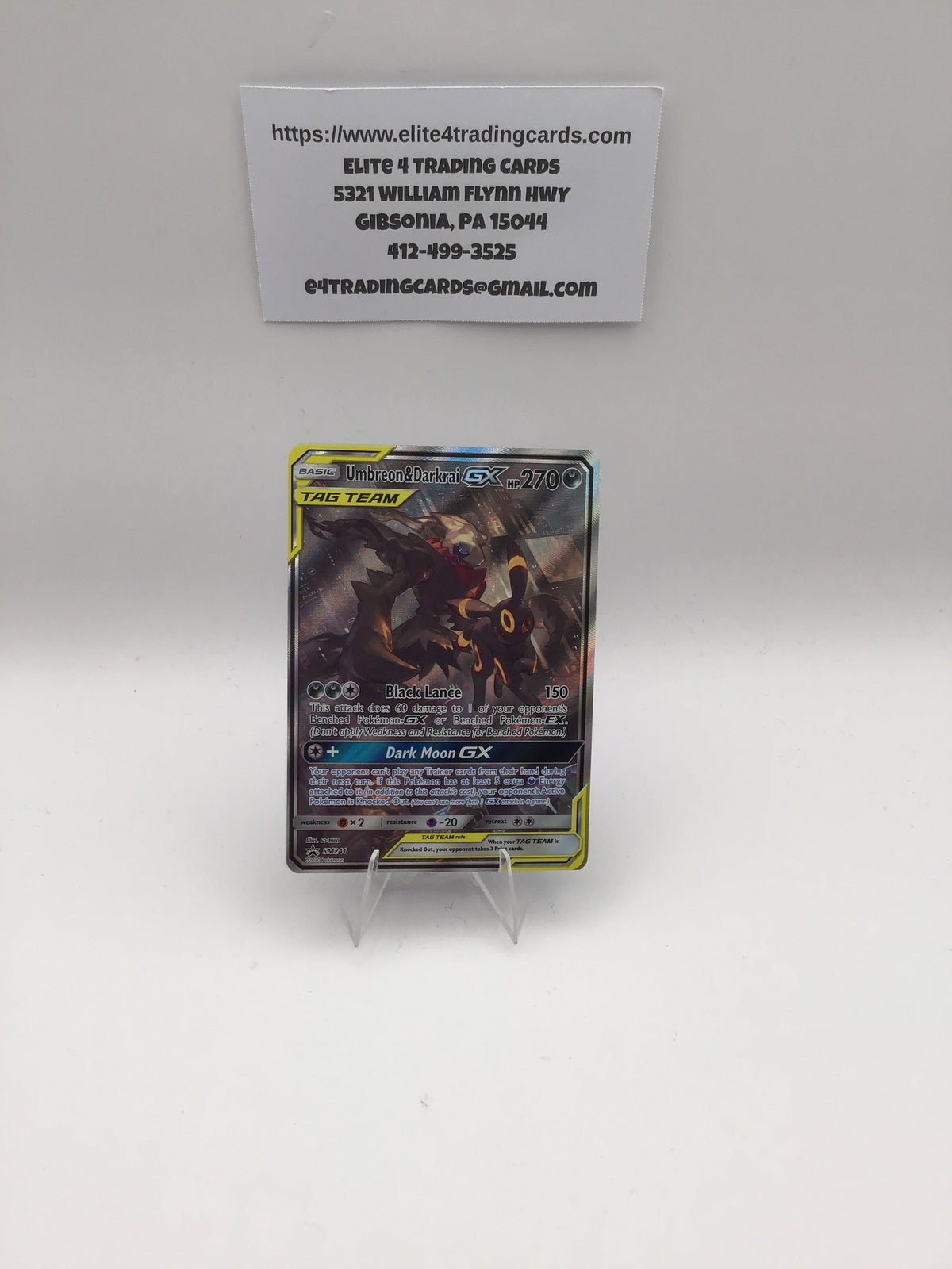 Umbreon & Darkrai GX - SM241 - SM Promos (SMP)