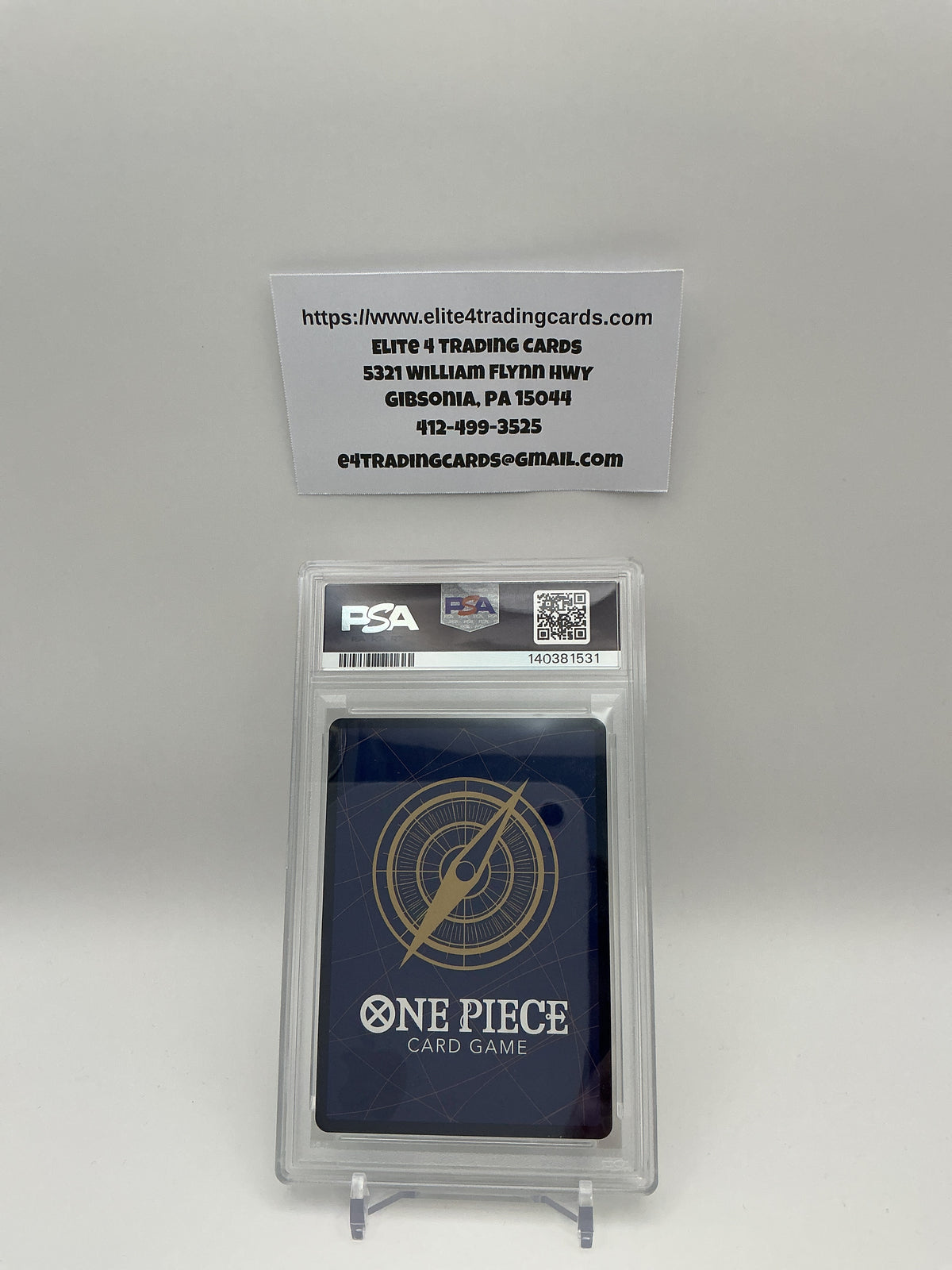 Hatchan [Winner] OP03-033 One Piece Pillars of Strength (PSA 10)