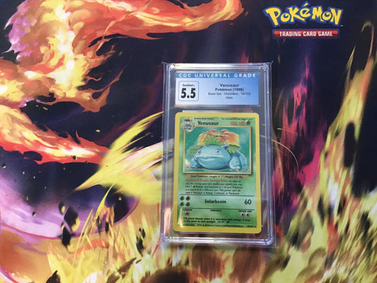 CGC 5.5 Venusaur Unlimited
