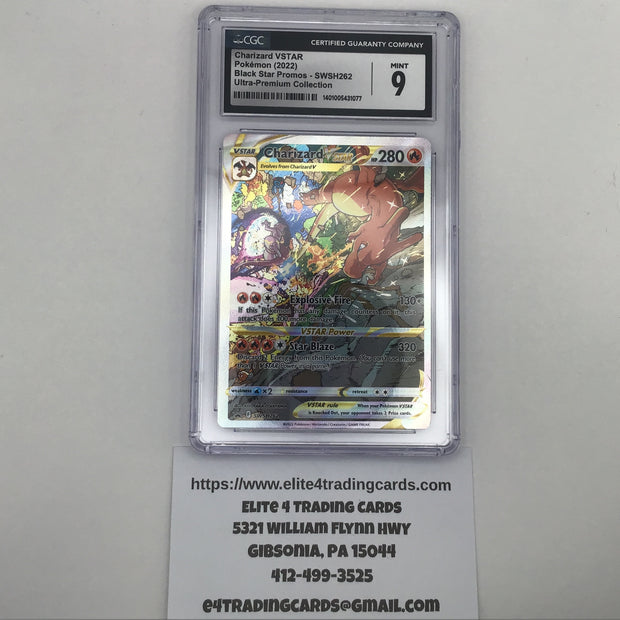 Charizard VStar #SWSH262 Pokemon Promo (CGC 9)