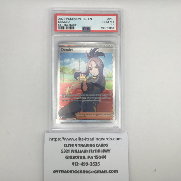 Dendra #250 Pokemon Paldea Evolved (PSA 10)