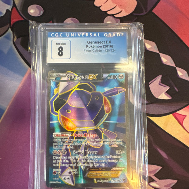 Genesect EX #120 CGC 8