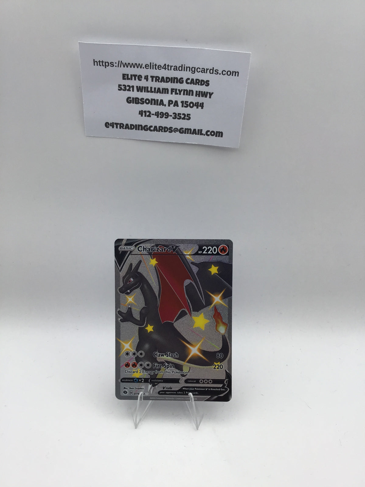 Charizard V (Secret) - Champion's Path (CHP) - NM