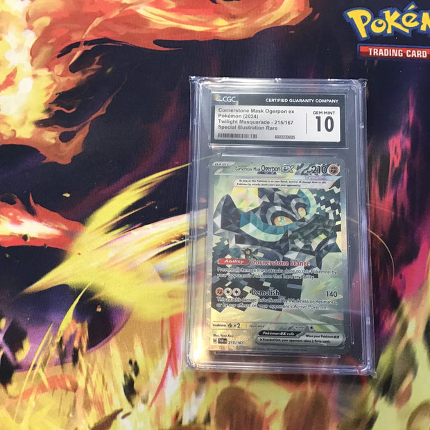 CGC 10 Cornerstone Mask Ogerpon ex