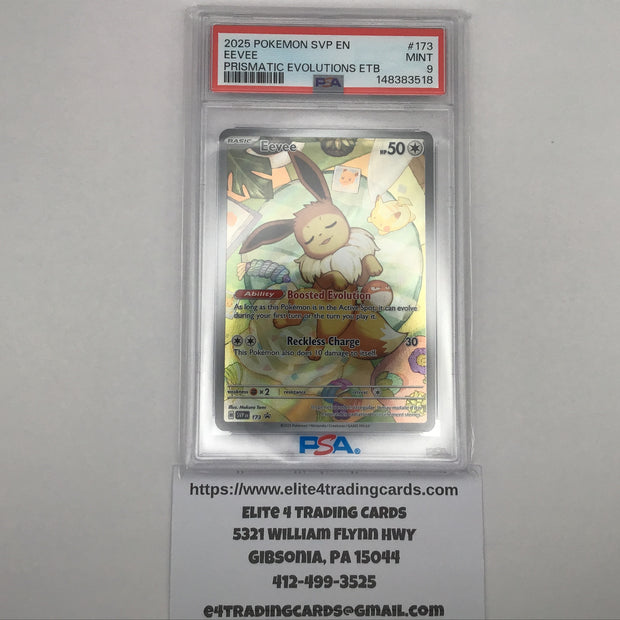 PSA 9 Eevee promo 173