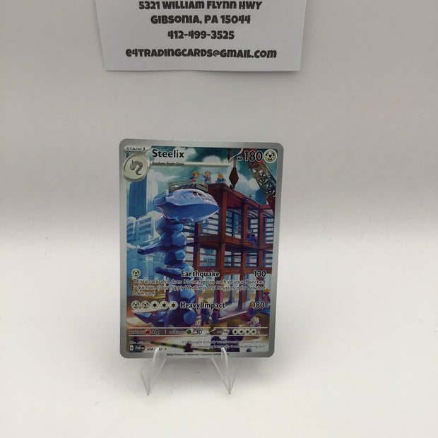 Steelix - 208/182 - SV04: Paradox Rift (PAR) - NM