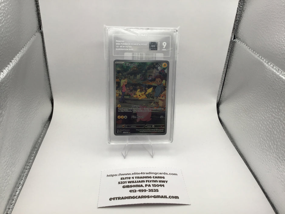 Pikachu #173 Pokemon Scarlet & Violet 151 (TAG 9)