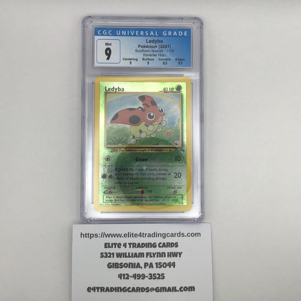 Ledyba #7 Pokemon Southern Islands (CGC 9)