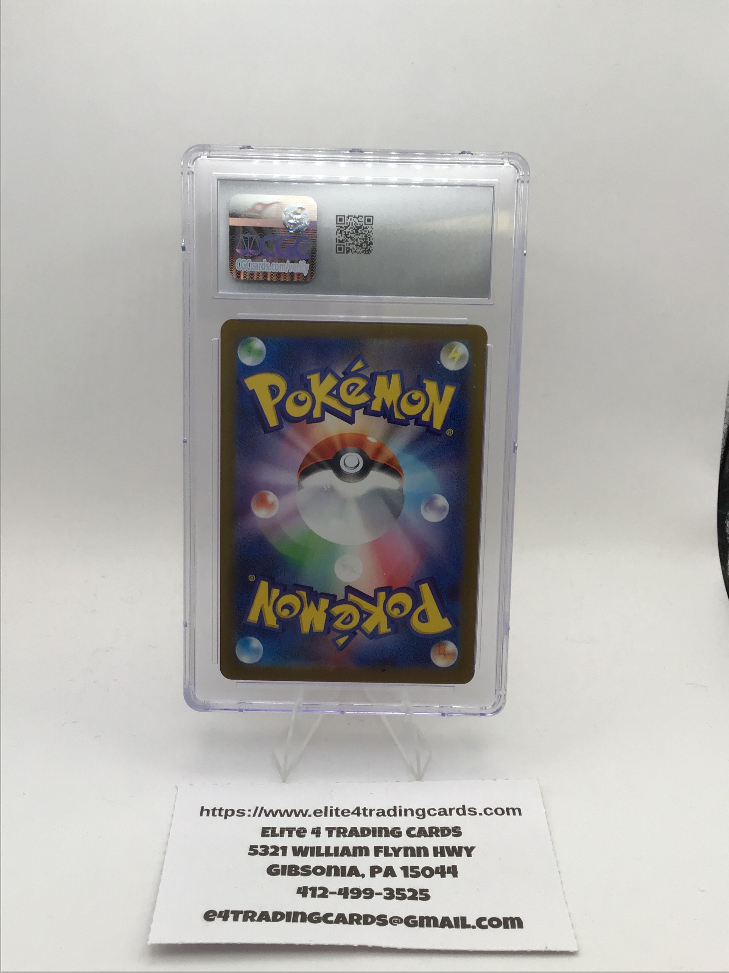 Pikachu Ex #236 Pokemon Japanese Terastal Festival (CGC 10)