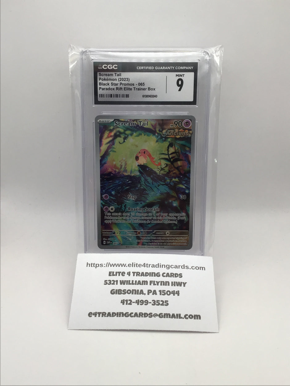 Scream Tail Black Star Promo #65 (CGC 9)