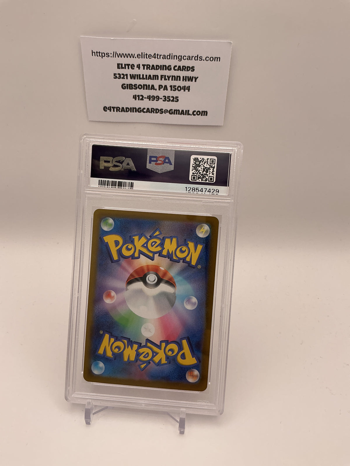 Jolteon Ex #209 Pokemon Japanese Terastal Festival (PSA 10)