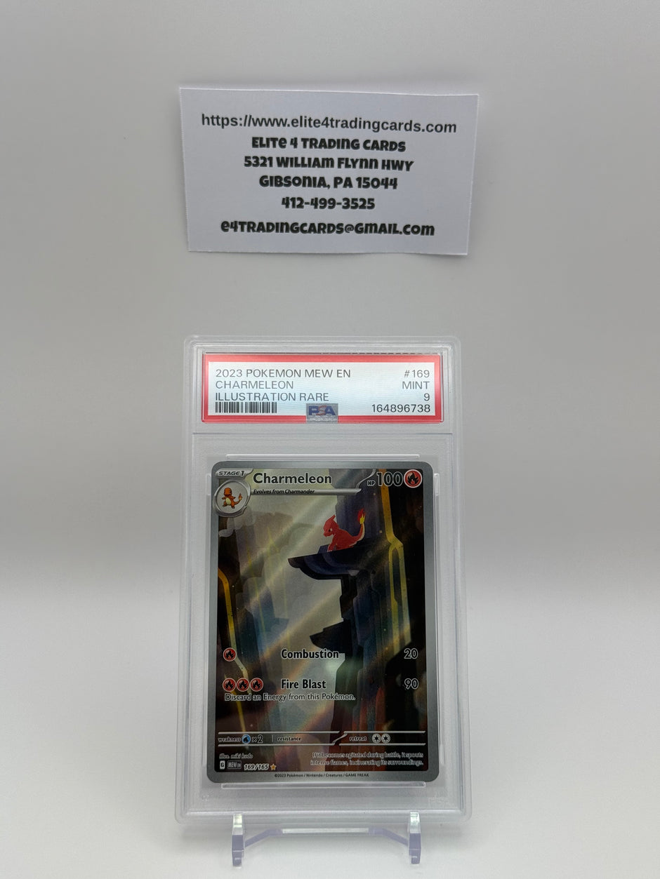 Charmeleon #169 Scarlet & Violet 151 (PSA 9)