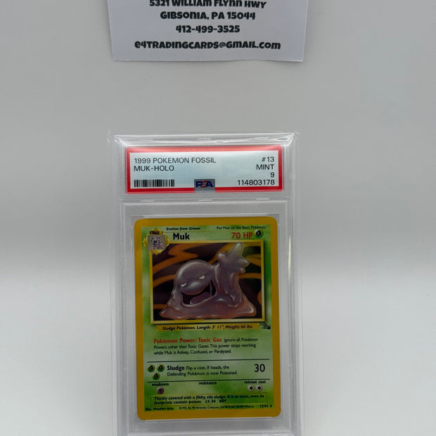 Muk #13 Fossil (PSA 9)