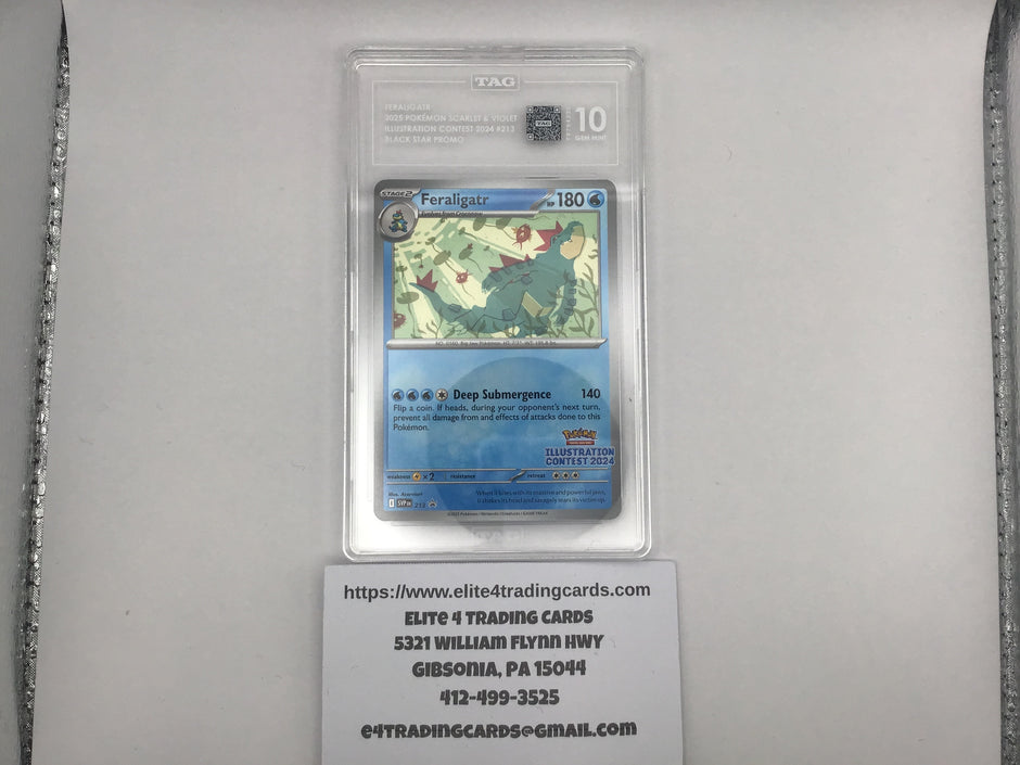 Feraligatr #213 Pokemon Promo (TAG 10)