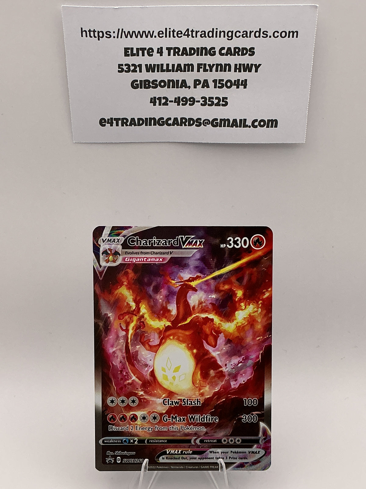 Charizard VMAX - SWSH261 - SWSH: Sword & Shield Promo Cards (SWSD)