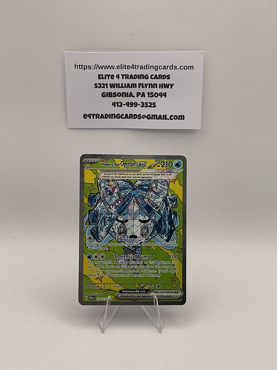 Wellspring Mask Ogerpon ex - 152/131 - SV: Prismatic Evolutions (PRE) LP