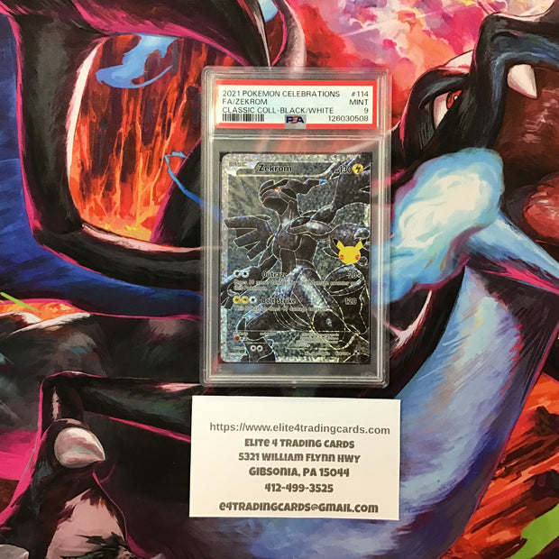Zekrom #114 Pokemon Celebrations (PSA 9)