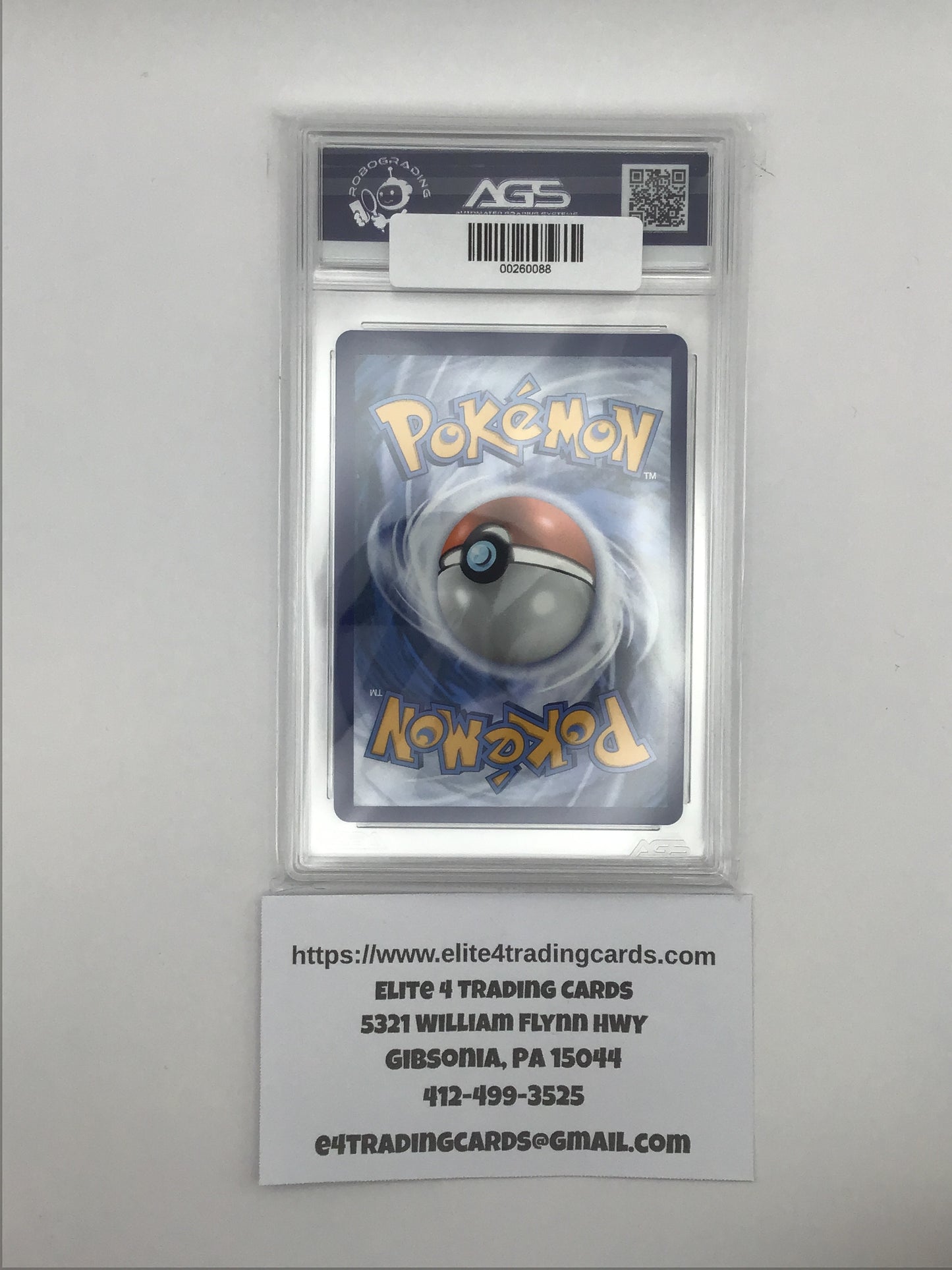 Lugia V #186 Pokemon Silver Tempest (AGS 9)
