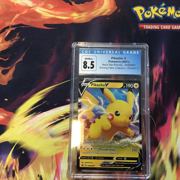 CGC 8.5 Pikachu V