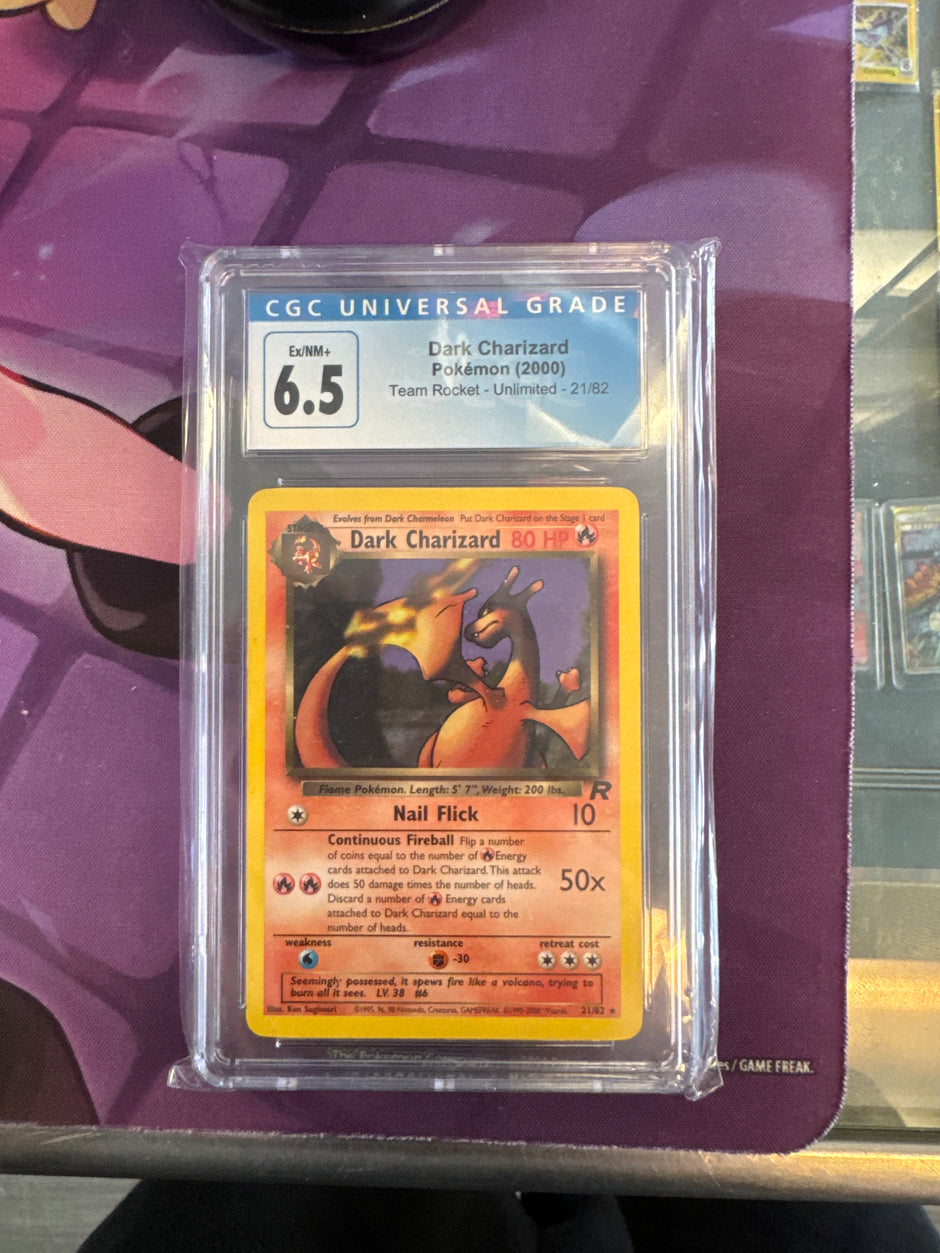 Dark Charizard #21 CGC 6.5