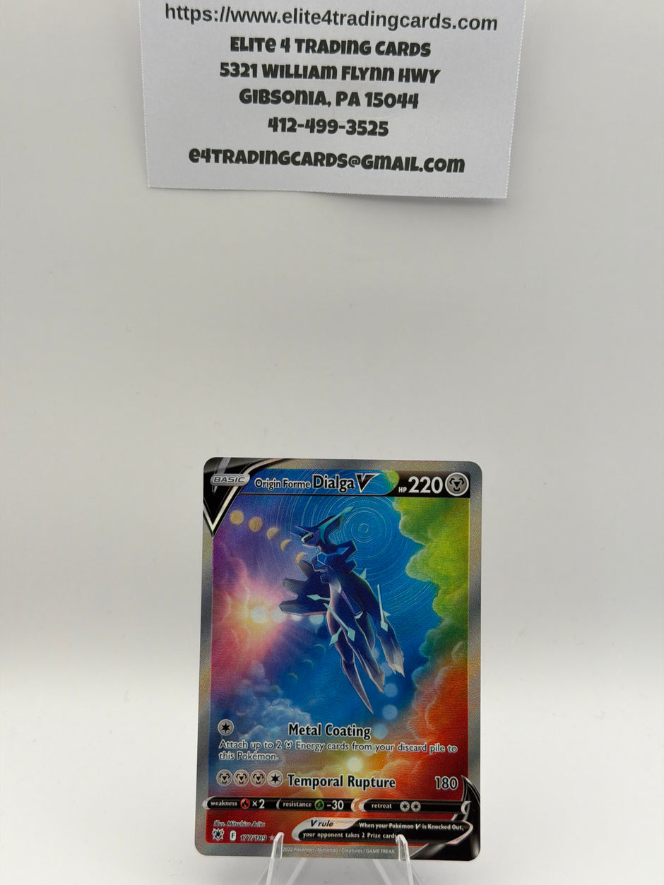 Origin Forme Dialga V (Alternate Full Art) - SWSH10: Astral Radiance (SWSH10)