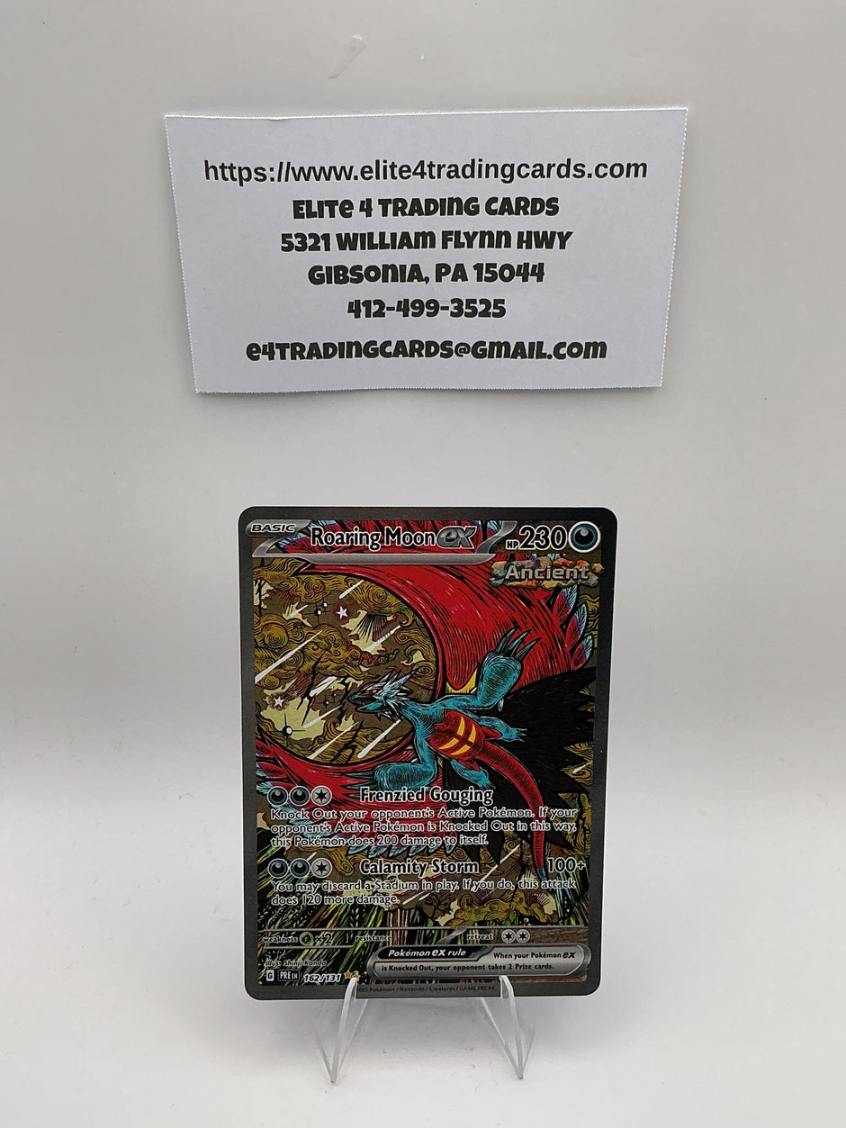 Roaring Moon ex - SV: Prismatic Evolutions (PRE) - NM