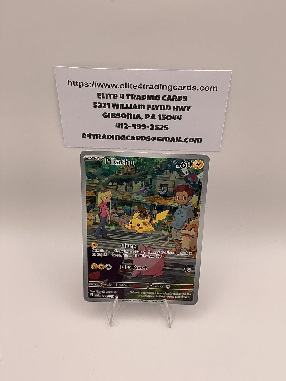 Pikachu - 173/165 - SV: Scarlet & Violet 151 (MEW)