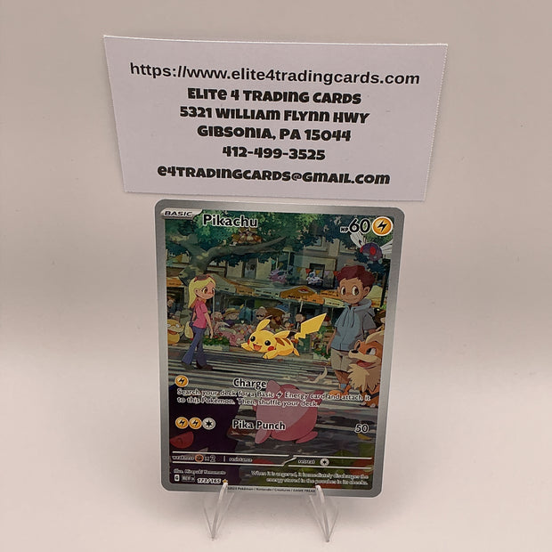 Pikachu - 173/165 - SV: Scarlet & Violet 151 (MEW) - NM