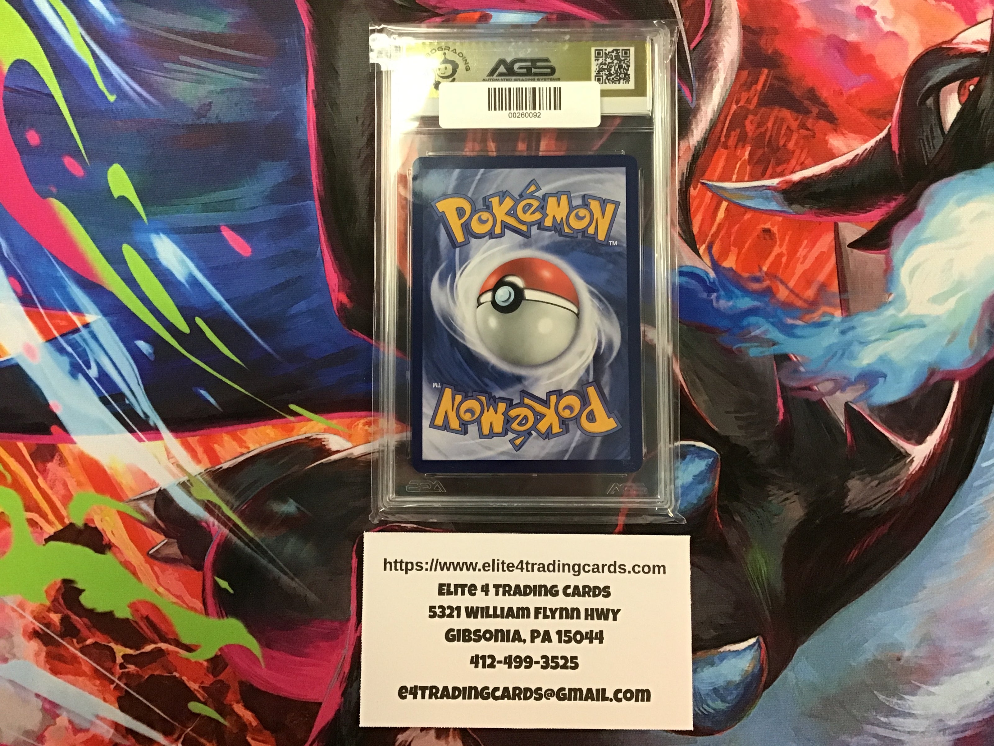 Pikachu #1/SV-P Pokemon Chinese Promo (AGS 10)