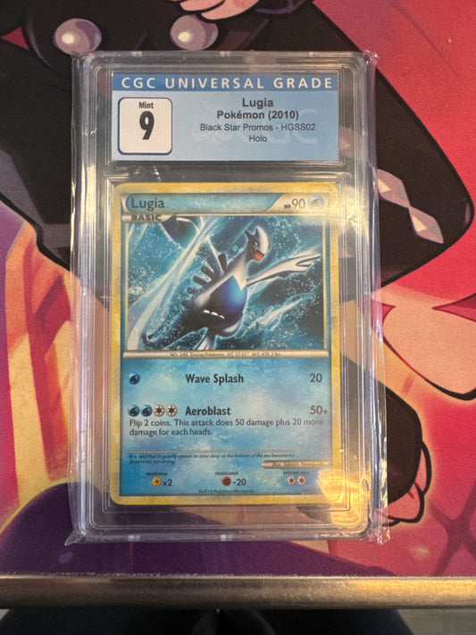 Lugia HGSS02 CGC 9