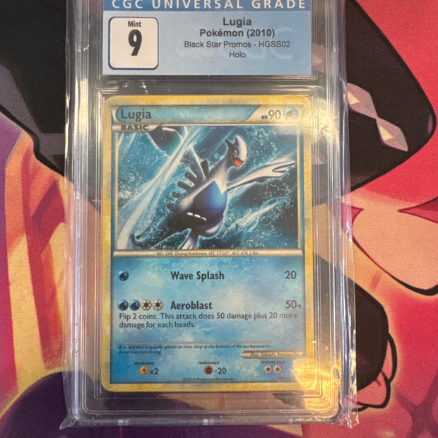 Lugia HGSS02 CGC 9