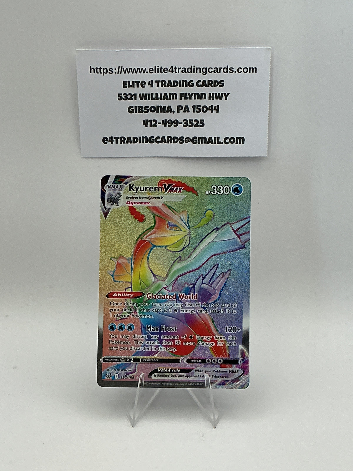 Kyurem VMAX (Secret) - SWSH11: Lost Origin (SWSH11)