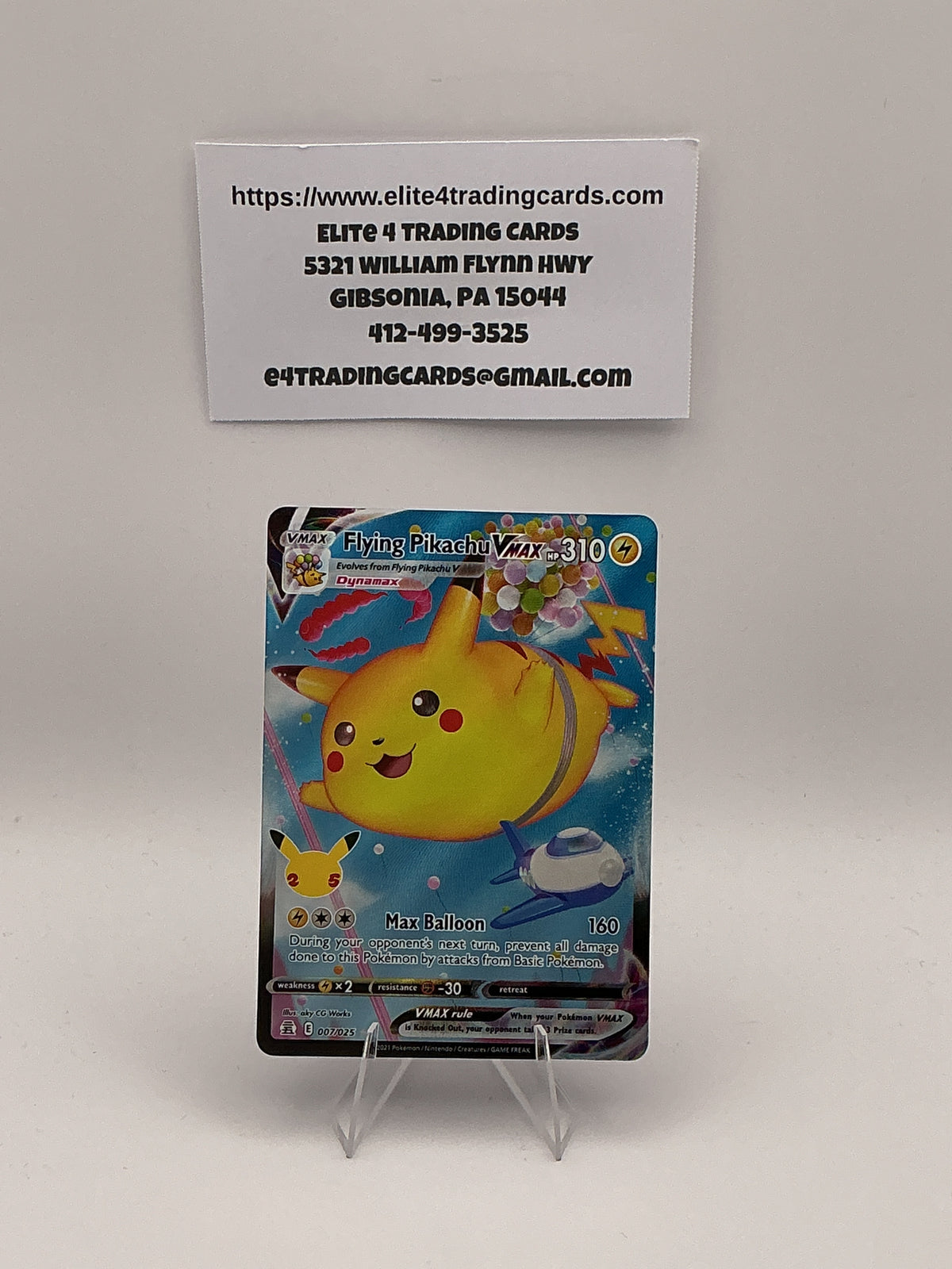 Flying Pikachu VMAX - Celebrations (CLB)