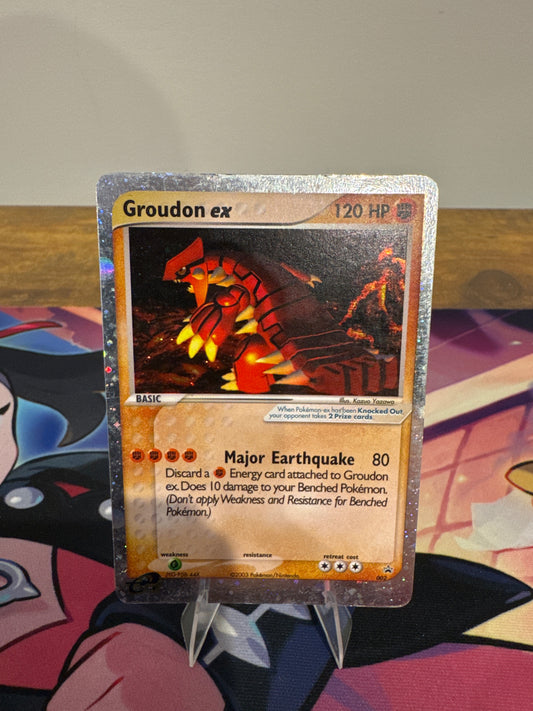 Groudon ex - 002 (Nintendo Power Magazine) - Nintendo Promos (PR)
