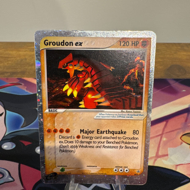 Groudon ex - 002 (Nintendo Power Magazine) - Nintendo Promos (PR)