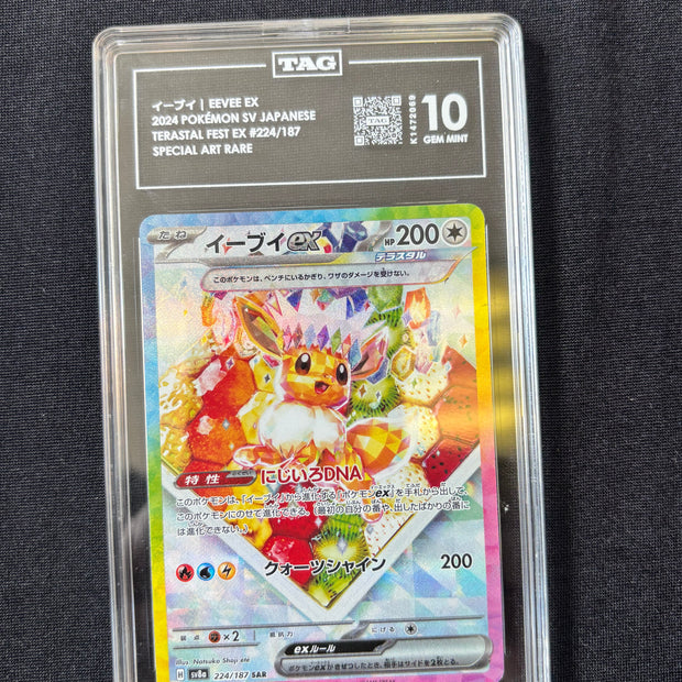 Tag 10 Japanese Eevee ex