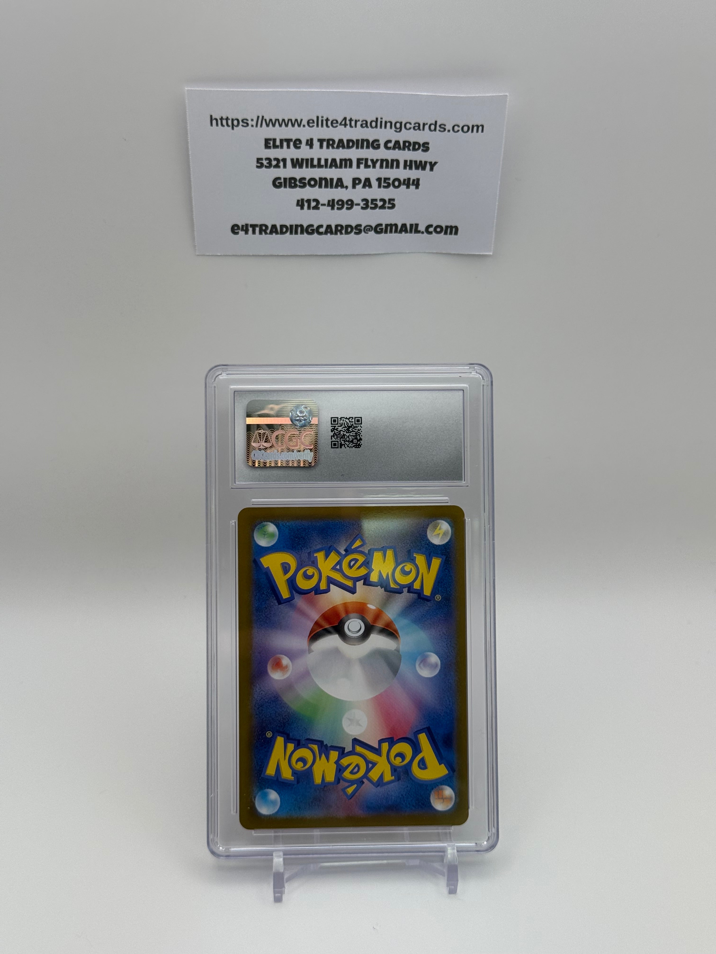 Ethan's Adventure Pokemon (2025) Japanese Heat Wave Arena -089/063 Special Art Rare-Holo (CGC 10)