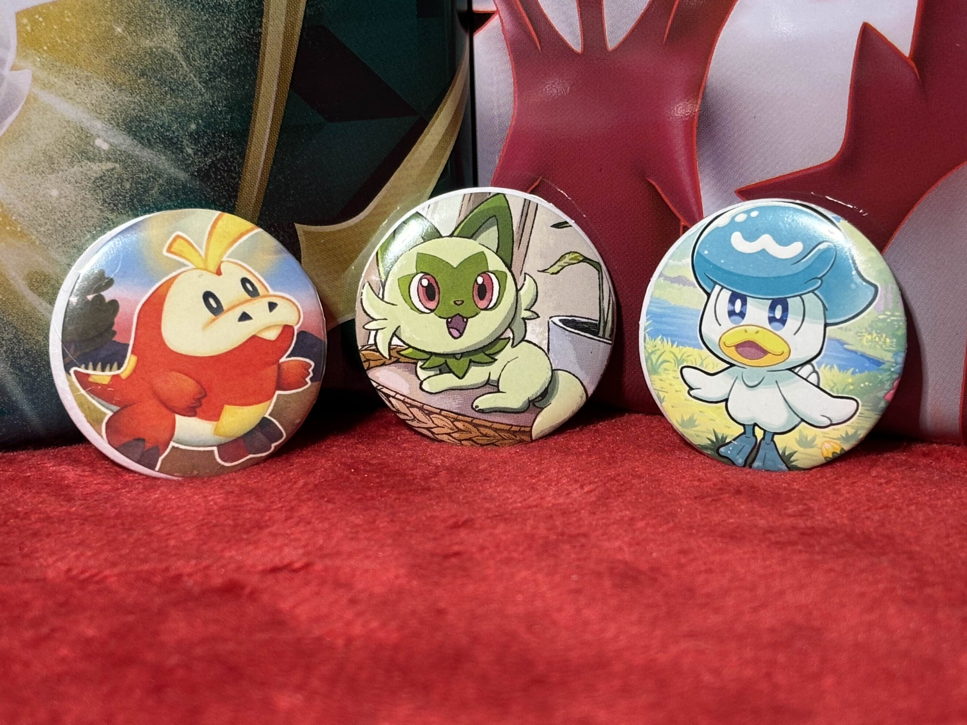 Custom Pokemon Pin Bags