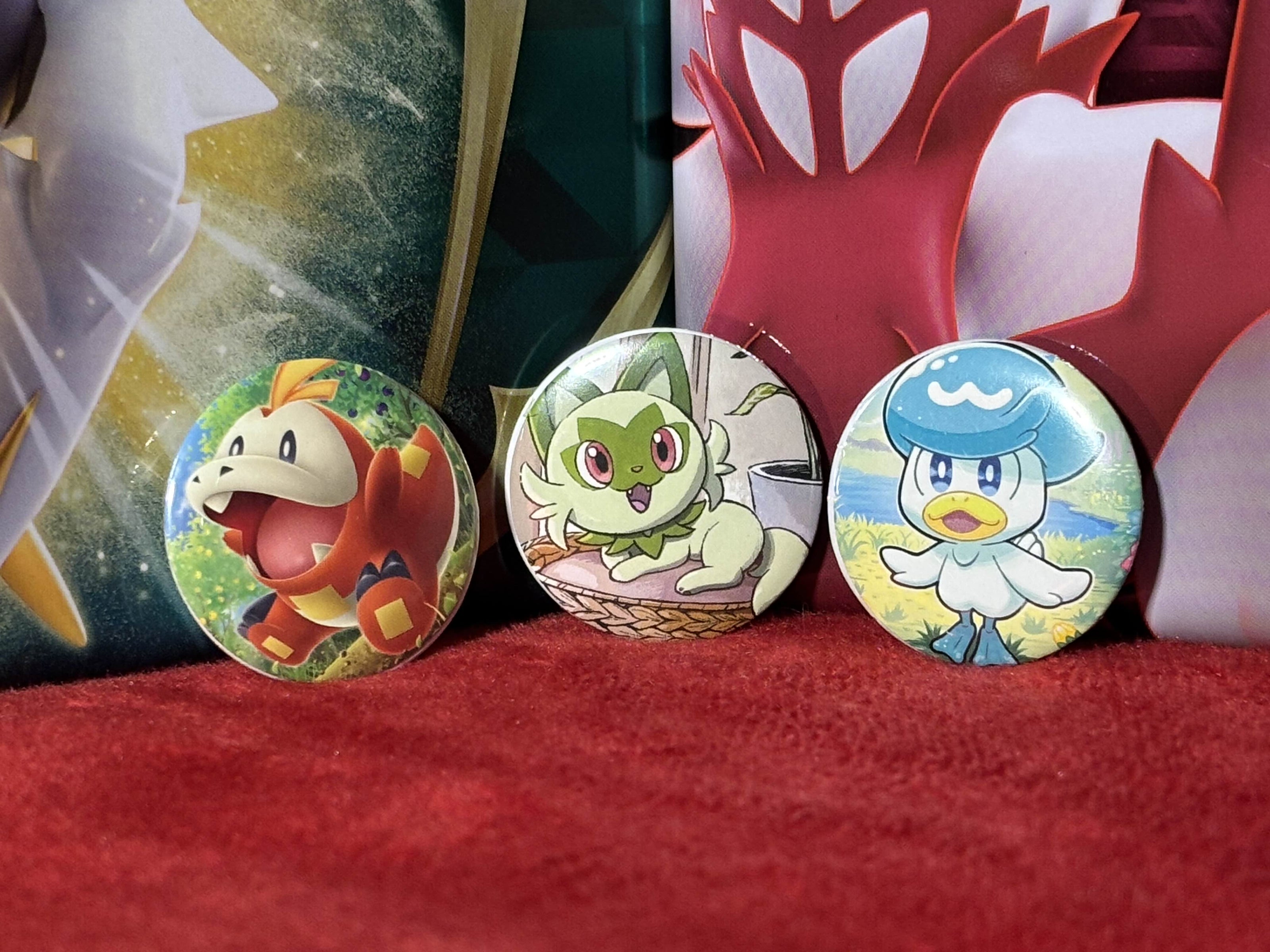 Custom Pokemon Pin Bags
