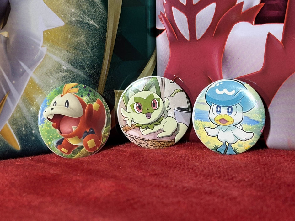 Custom Pokemon Pin Bags
