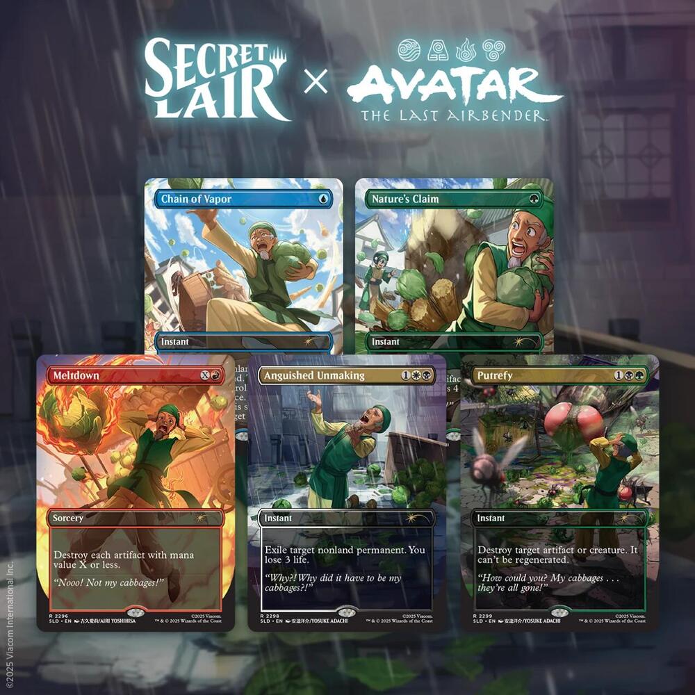 Secret Lair x Avatar: The Last Airbender: My Cabbages! - Non-Foil Edition - Secret Lair Drop Series (SLD