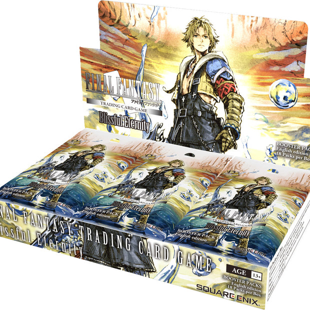 Final Fantasy TCG: Blissful Eternity Booster Box Display