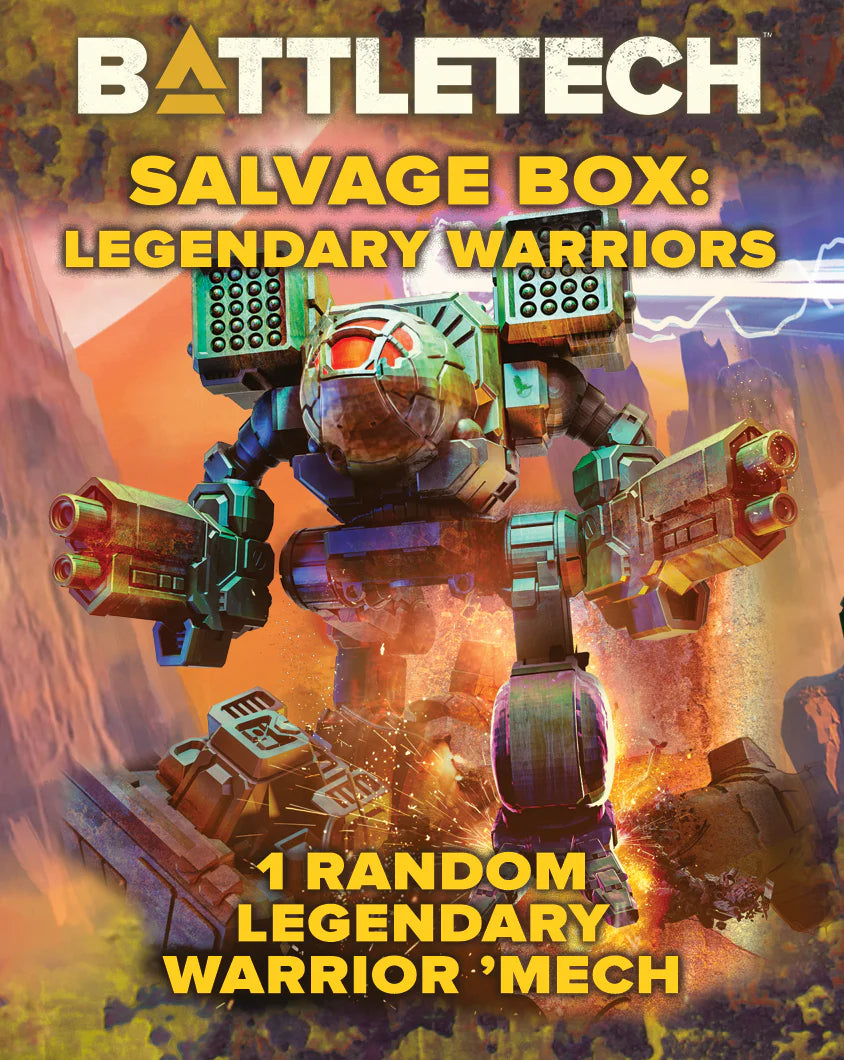 Battletech: Salvage Box: Legendary Warriors Display
