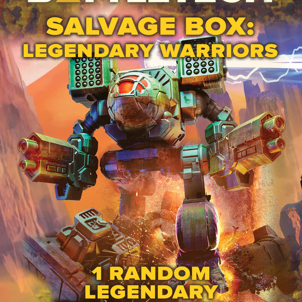 Battletech: Salvage Box: Legendary Warriors Display