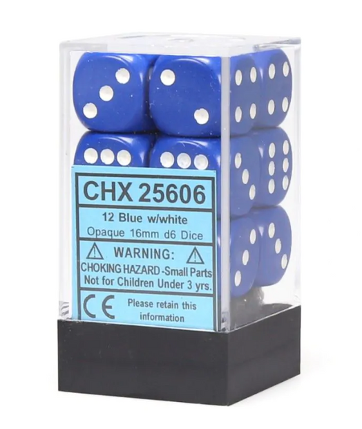Chessex 16mm Dice Block™ (12 Dice)