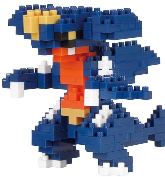 Nanoblock - Pokémon - Garchomp, Pokémon Series Building Kit