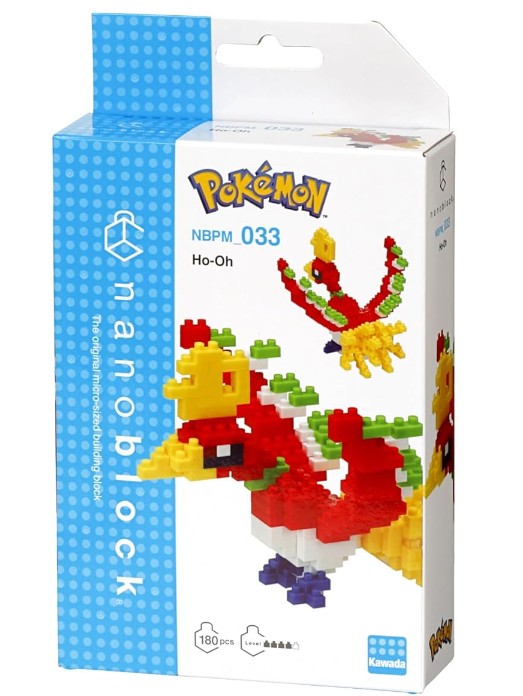 nanoblock - Pokémon - Ho-Oh, Pokémon Series Building Kit