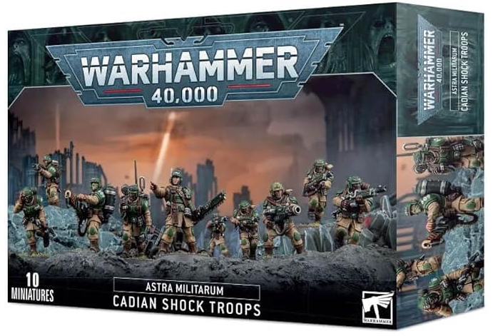 Warhammer 40k: Cadian Shock Troops