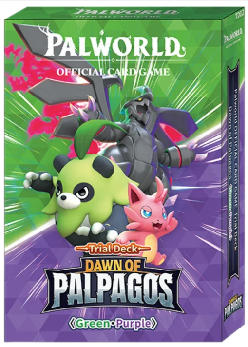 Palworld: Dawn of Palpagos Green-Poruple Trial Deck