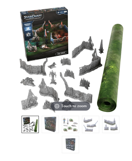 StarCraft Miniatures Game: Terrain - Lost Temple - Expansion Set